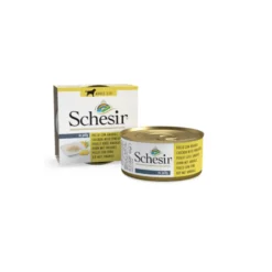 Schesir Adult pollo con piña lata para perros
