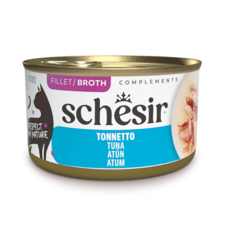 Schesir Lata Atún Filete para gatos