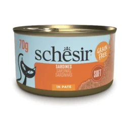 Schesir Lata Sardinas en paté para gatos