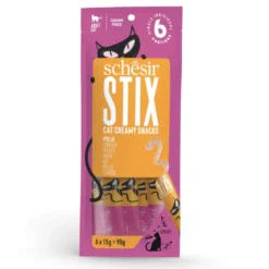 Schesir Stix Snacks Pollo para gato