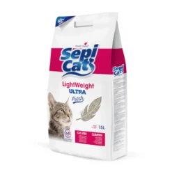 Sepicat LightWeight Ultra Fresh arena aglomerante ligera para gatos