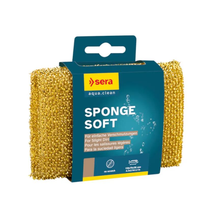 Sera Aqua Clean Esponja Suave para Limpieza de acuarios