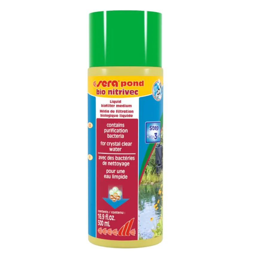 Sera Pond Bio Nitrivec Acondicionador de Agua para acuarios