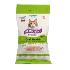 Serrano Bocaditos Oral Health de Pollo para gatos
