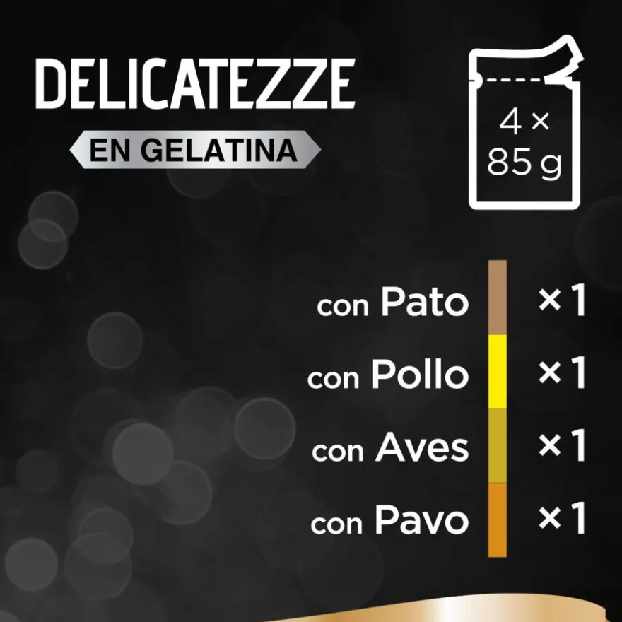 Sheba Delicatezze Aves Gelatina en Bolsita para Gatos - Multipack
