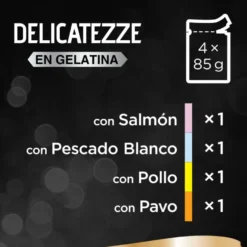 Sheba Delicatezze Selección Mixta Gelatina en Bolsita para Gatos - Multipack