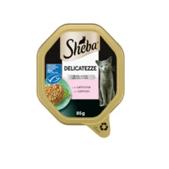 Sheba Delicatezze Tarrina Gelatina Salmón para gatos