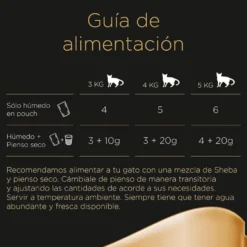 Sheba Délices du Jour en Salsa de ternera, pollo y cordero alimento húmedo para gatos