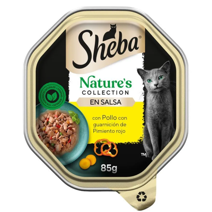 Sheba Nature Collection Pollo en Salsa tarrina para gatos