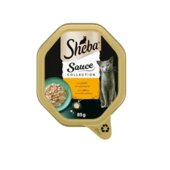 Sheba Tarrina en Salsa Pavo para gatos