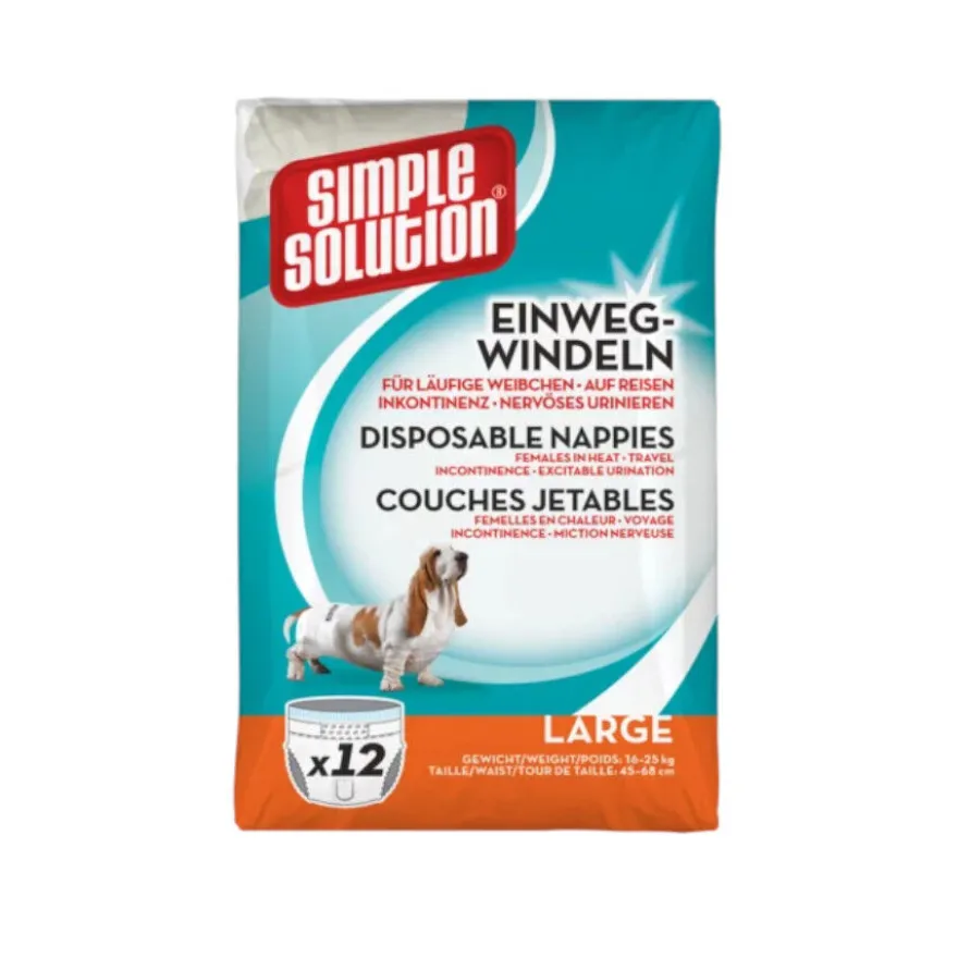 Simple Solution Pañales para perros
