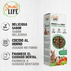 Small Life Barritas Snack con Fruta para conejos y cobayas