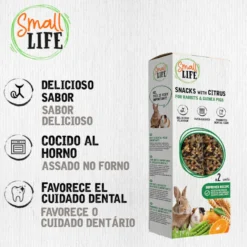 Small Life Barritas Snack con Cítricos para conejos y cobayas