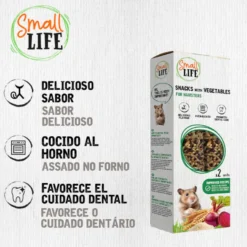 Small Life Barritas Snack con vegetales para hámsters