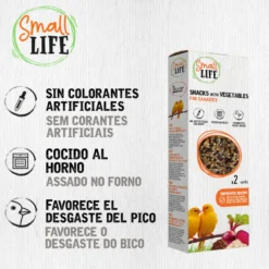 Small Life Barritas Snack con Vegetales para canarios