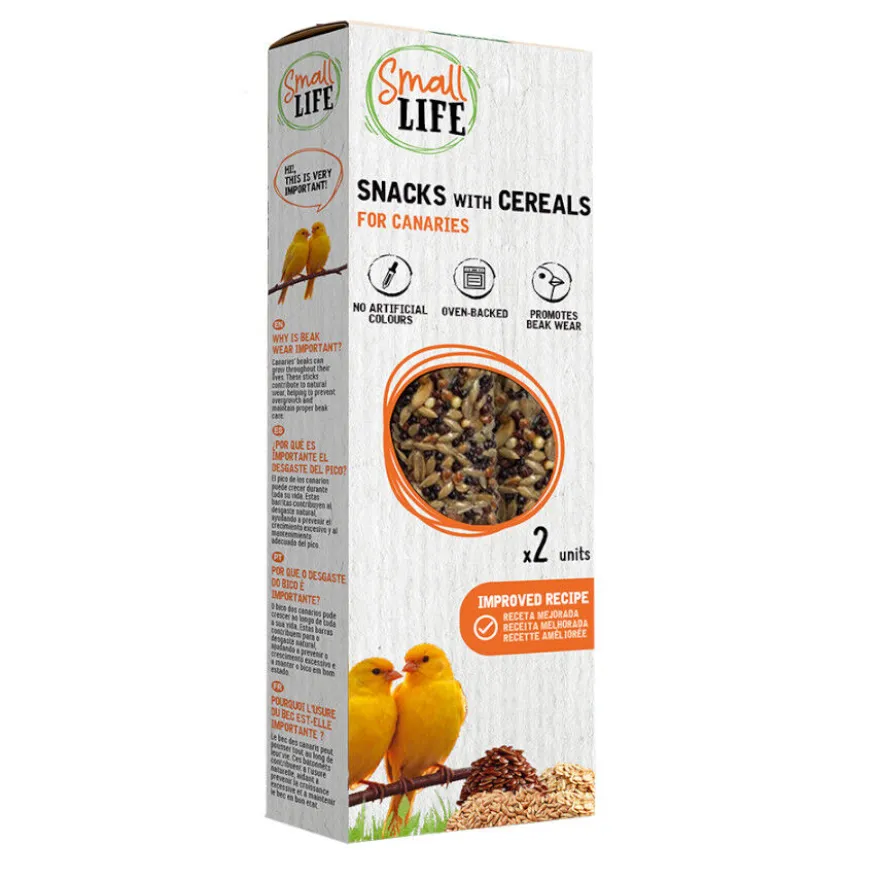 Small Life Barritas Snack con Cereales para canarios