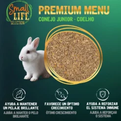 Small Life Selection Premium Menú Pienso para conejos junior