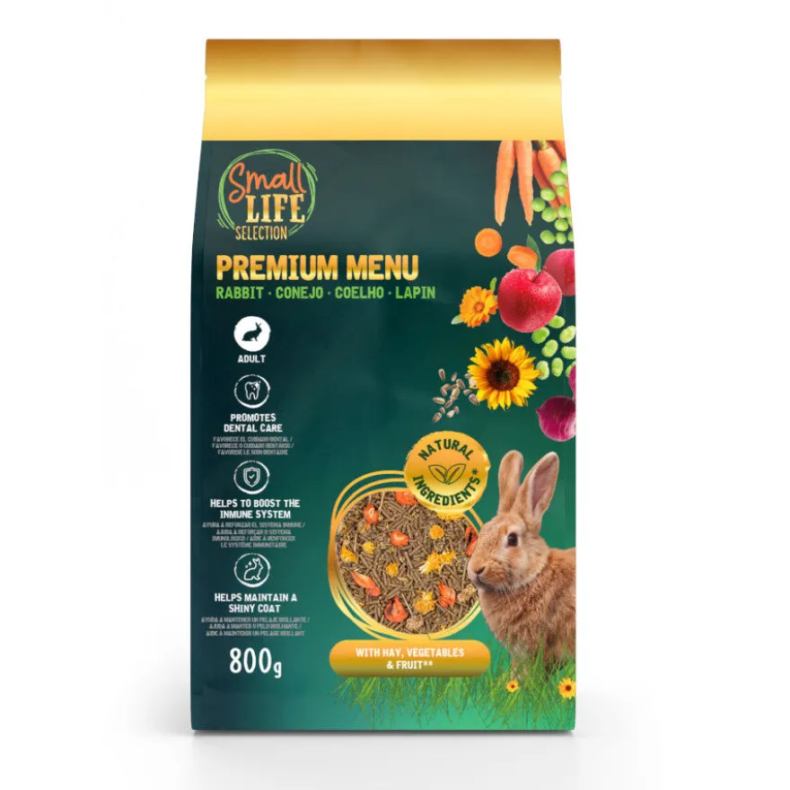 Small Life Selection Premium Menú Pienso para conejos adultos