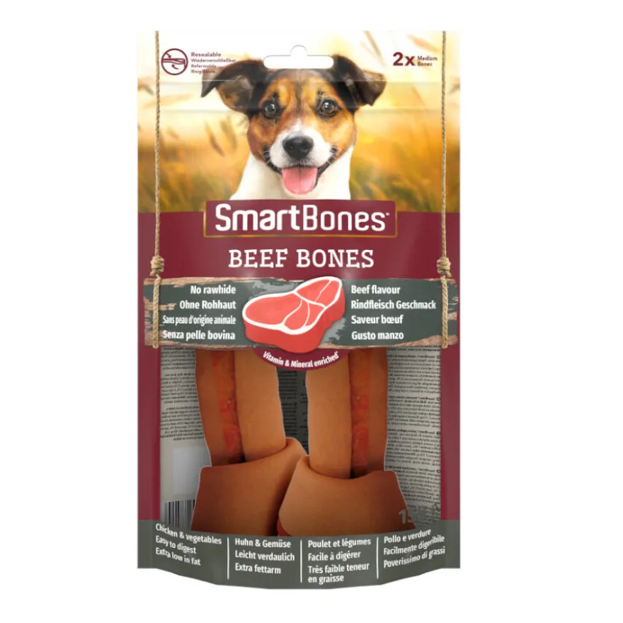 SmartBones Huesos de Carne Medianos para perros