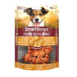 SmartBones Huesos de Mantequilla de Cacahuete Mini para perros