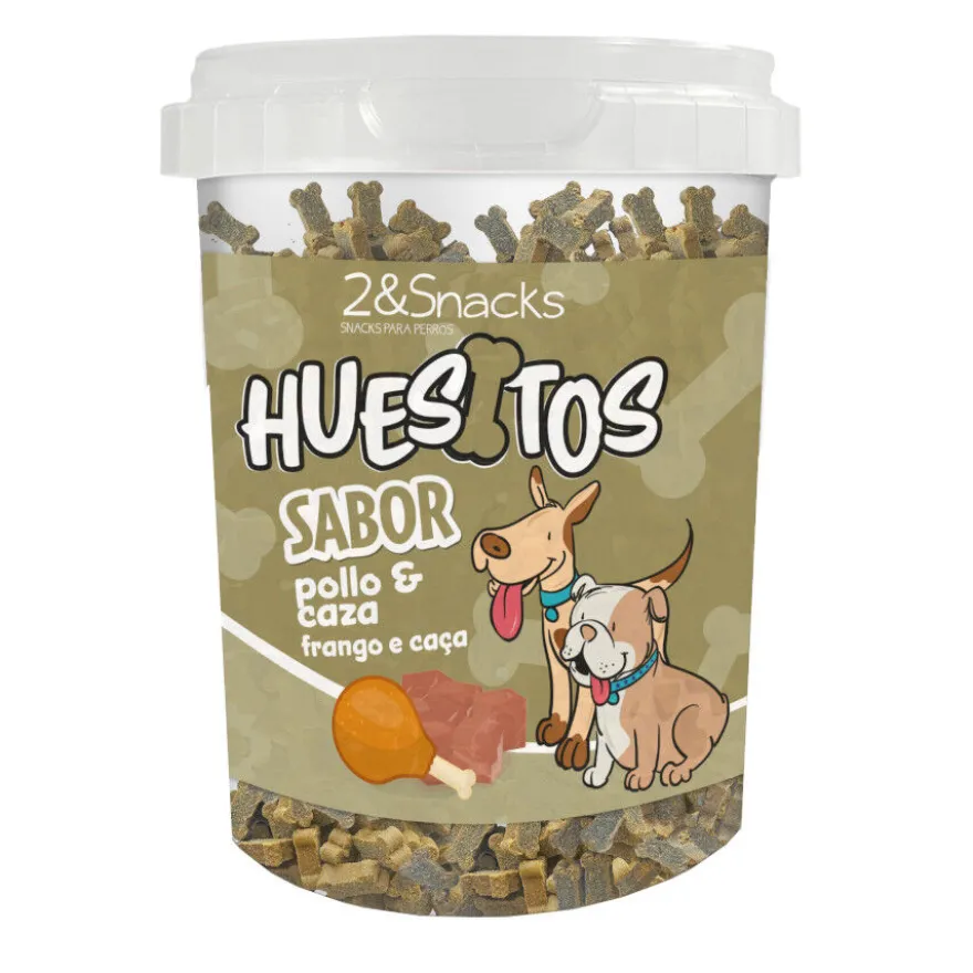2&Snacks Huesitos Duo Pollo y Caza para perros