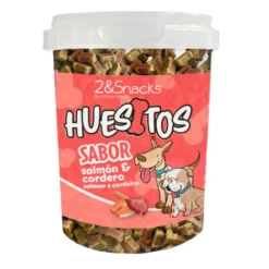 2&Snacks Huesitos Duo Salmón y Cordero para perros