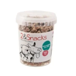 2&Snacks Huesitos Duo Salmón y Cordero para perros