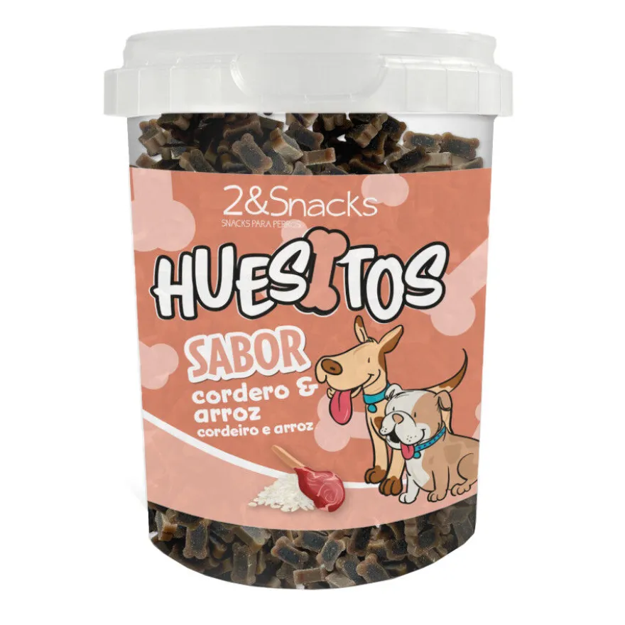 2&Snacks Huesos Duo Cordero y Pollo para perros
