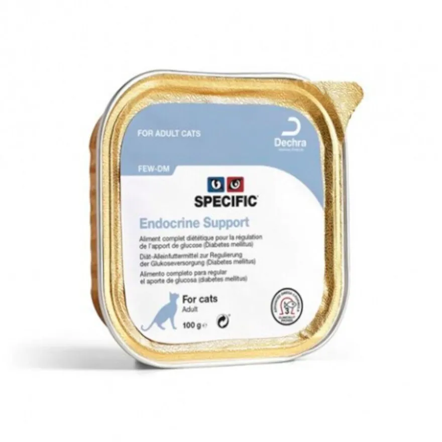 Specific Adult FEW-DM Endocrine Support tarrina para gatos