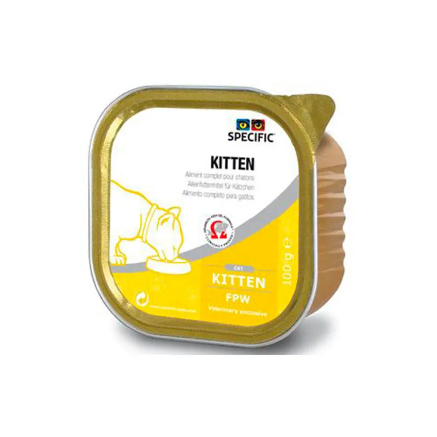 Specific Kitten FPW tarrinas para gatos
