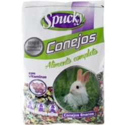 Spucky pienso para conejos enanos