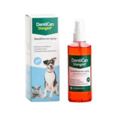 Stangest DentiCan Dentífrico en Spray para perros y gatos