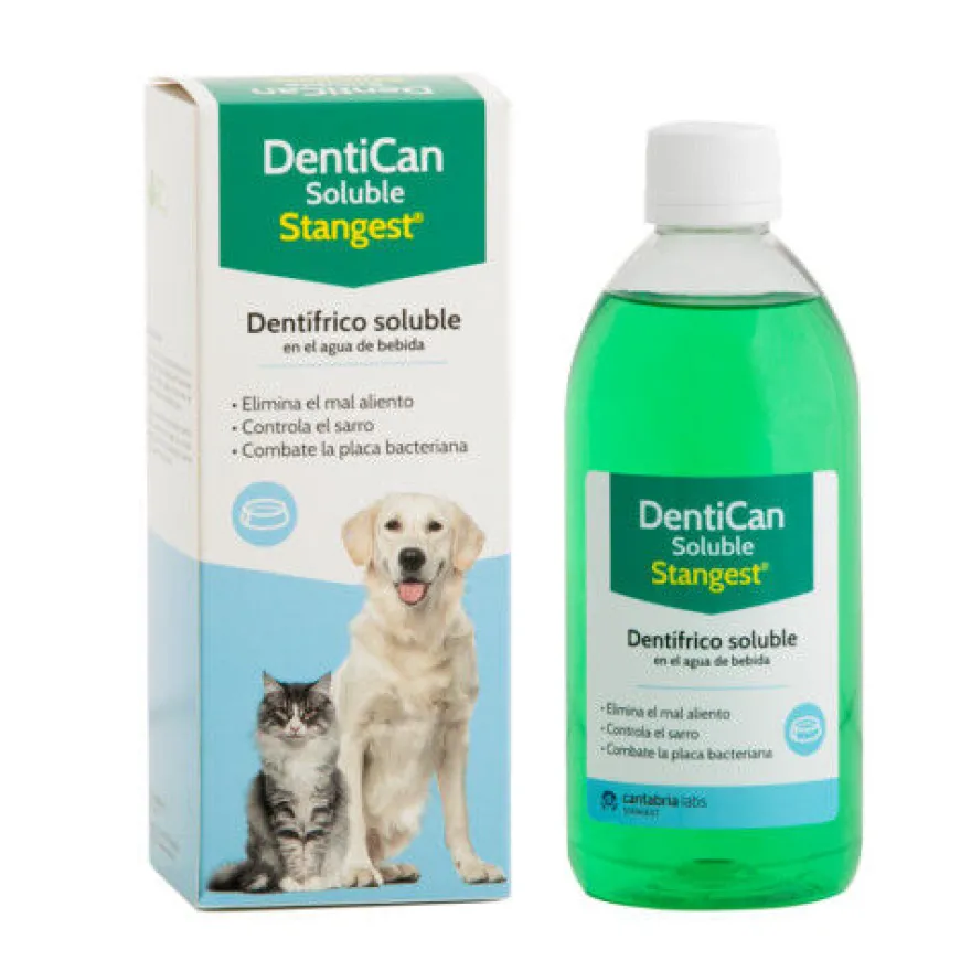 Stangest DentiCan Enjuague Bucal Soluble para perros