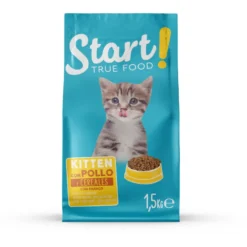Start Kitten Pollo y Cereales pienso para gatos