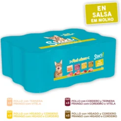 Start Multipack de Carne en Salsa para Gatos