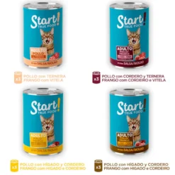 Start Multipack de Carne en Salsa para Gatos