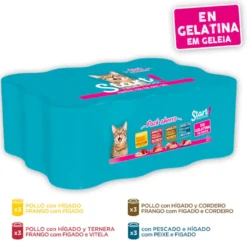 Start Multipack de Carne y Pescado en Gelatina para Gatos