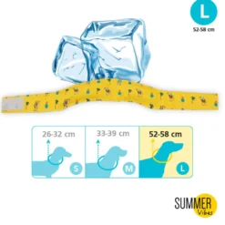 Summer Vibes Bandana refrescante para perros