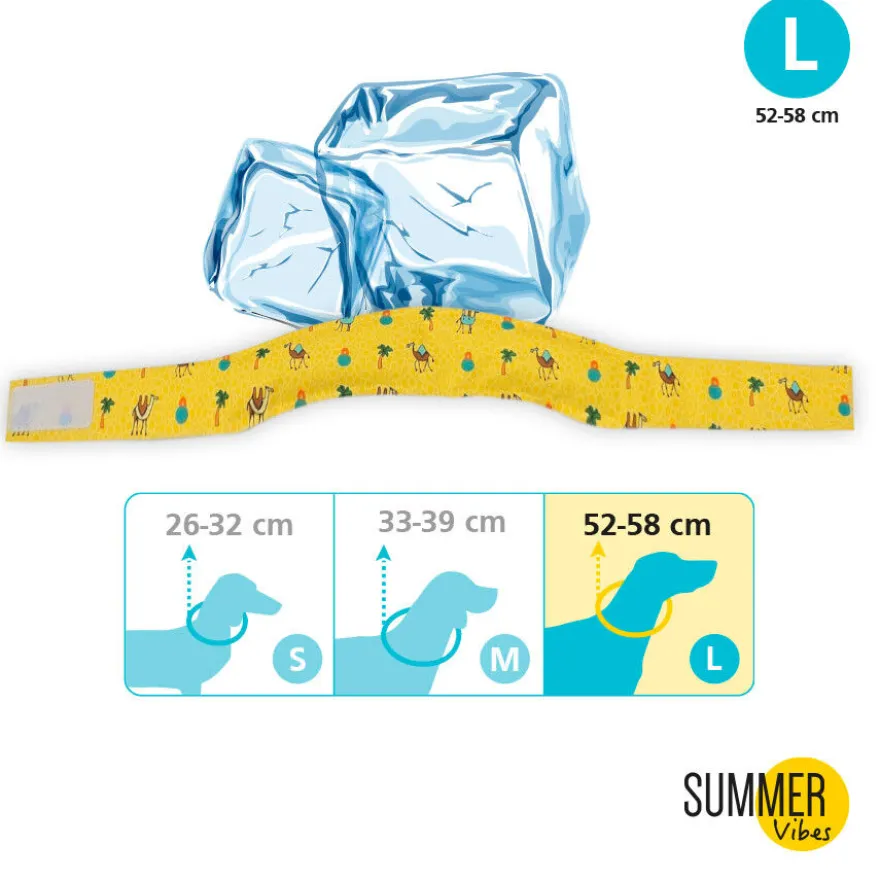 Summer Vibes Bandana refrescante para perros