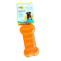 Summer Vibes Hueso Refrescante Naranja Juguete para perros