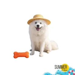Summer Vibes Hueso Refrescante Naranja Juguete para perros