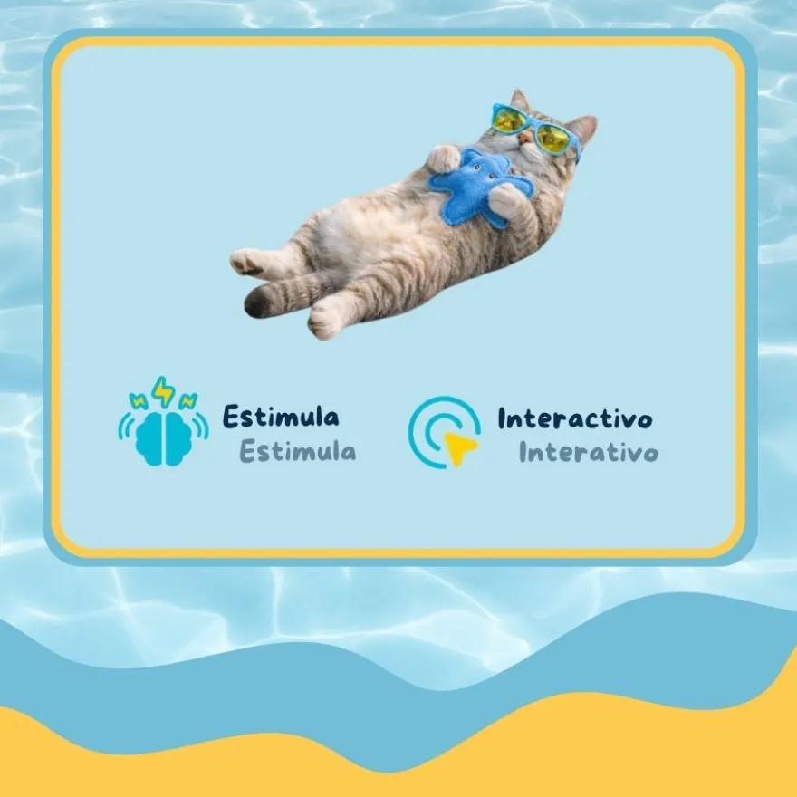 Summer Vibes Mantarraya Peluche para gatos