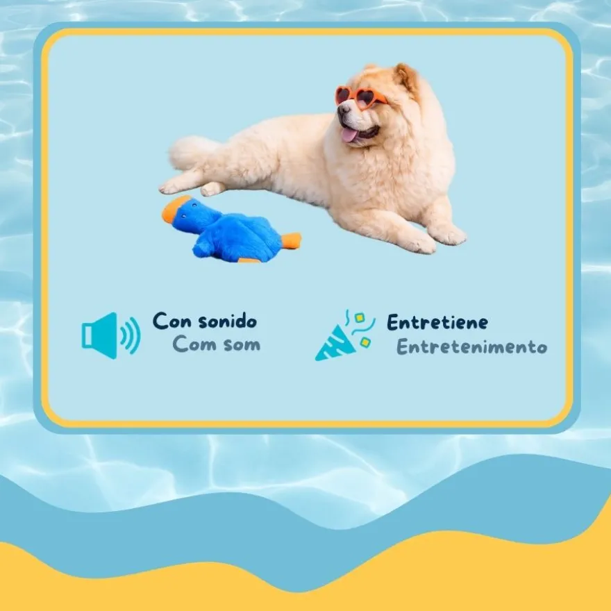 Summer Vibes Pato Dolce Vita Peluche Juguete para perros