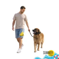 Summer Vibes Porta bolsas Limón para perros