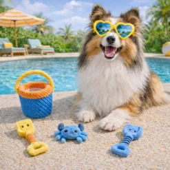 Summer Vibes Set Juguetes para perros