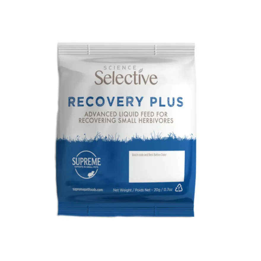 Supreme Selective Science Recovery Plus alimento liquido nutricional para pequeños roedores