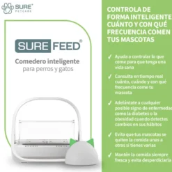 Sure Petcare Surefeed Comedero Automático con Microchip Connect para perros y gatos