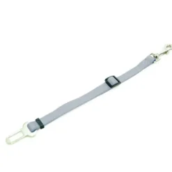 TK-Pet Adaptador de Cinturón de seguridad gris para mascotas