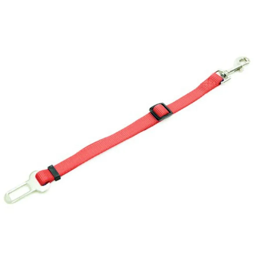 TK-Pet Adaptador de Cinturón de seguridad rojo para perros