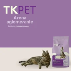 TK-Pet Arena Aglomerante Bentonita y Lavanda para gatos